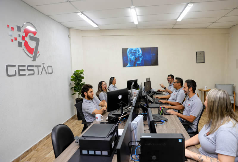 Equipe em trabalho
